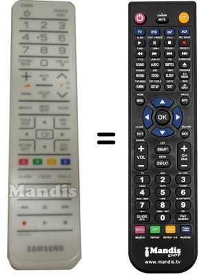Mando a distancia equivalente Samsung BN59-01092A Mando a distancia equivalente Samsung BN59-01092A