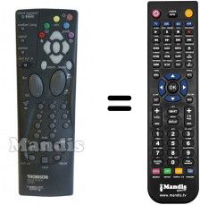 Replacement remote control Thomson 35061860