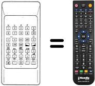 Mando a distancia equivalente RCT3871