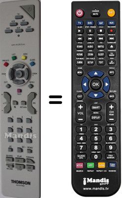 Replacement remote control Thomson 37LB132B5