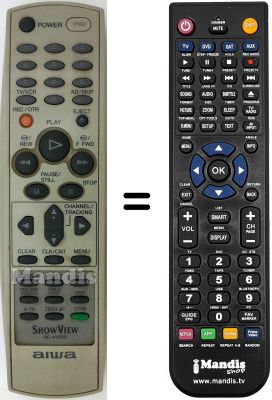 Mando a distancia equivalente Aiwa HV-FX990