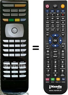 Mando a distancia equivalente VOXSON 84N