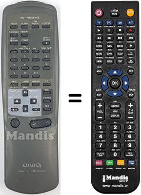 Mando a distancia equivalente RC-TN520EXEE