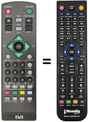 Mando a distancia equivalente REMCON1006