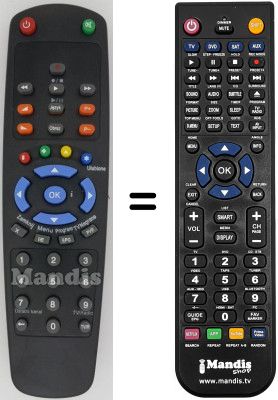 Replacement remote control Head HD5000