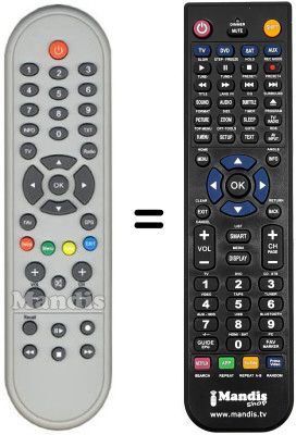 Replacement remote control RC1523702-00