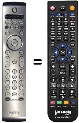 Replacement remote control HVS51374-FI