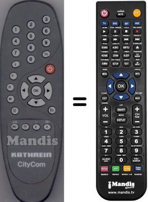 Replacement remote control WHV15061W