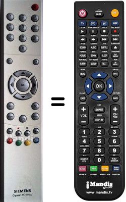 Replacement remote control Siemens WHV3925W