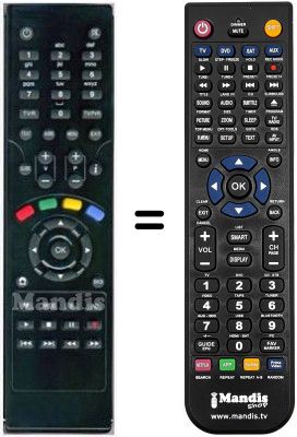 Mando a distancia equivalente HVS53469