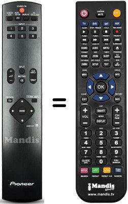 Mando a distancia equivalente Pioneer SEC15352