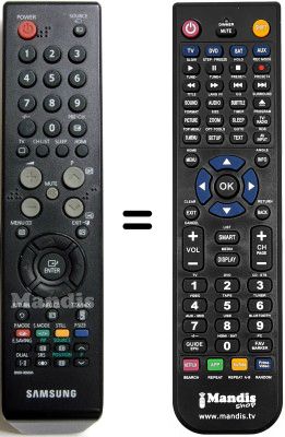 Mando a distancia equivalente Samsung SEC0641
