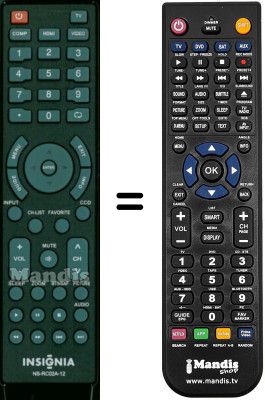 Replacement remote control WHV12324