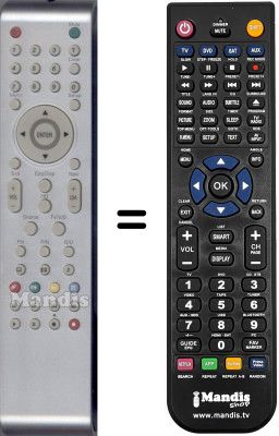 Mando a distancia equivalente WHV14455