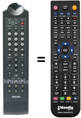 Replacement remote control SEC0547