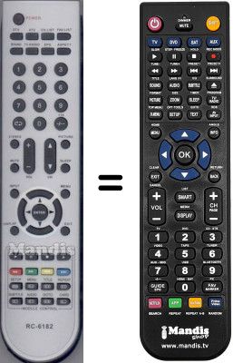 Replacement remote control SEC14395